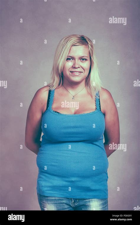 Chubby Blonde Stock Photos, Images & Pictures